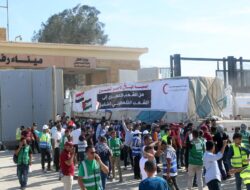 Hanya 20 Truk Bantuan Diizinkan Masuk ke Gaza melalui Perbatasan Mesir saat Perang Hamas Vs Israel