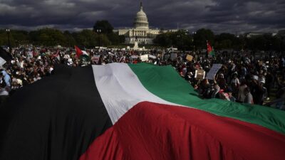 Demonstran Pro-Palestina Mengguncang Jalanan di Seluruh Belahan Dunia