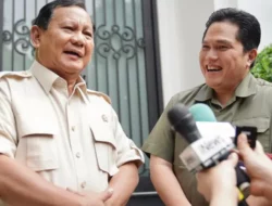 Erick Thohir Mengungkapkan Dukungan Terhadap Prabowo