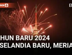 Video: Selandia Baru Meriahkan Tahun 2024 dengan Kemeriahan yang Luar Biasa