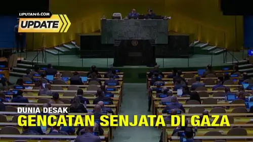 Lebih dari Seratus Negara Anggota PBB Mendorong Pemberlakuan Gencatan Senjata di Gaza