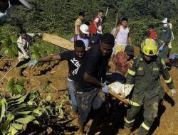 37 Orang Meninggal karena Longsor Tanah di Kolombia