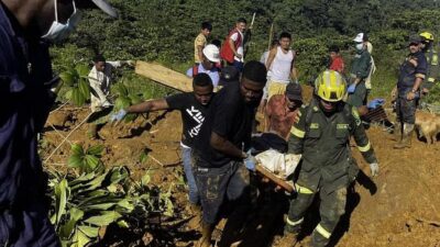 37 Orang Meninggal karena Longsor Tanah di Kolombia