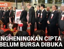 Video: Momen Peringatan Diri Sebelum Bursa Efek Tokyo Dimulai