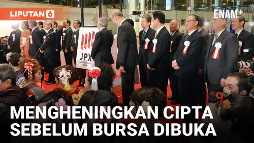 Video: Momen Peringatan Diri Sebelum Bursa Efek Tokyo Dimulai