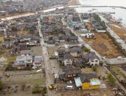 Situasi Kota Suzu di Prefektur Ishikawa Setelah Gempa Bumi Kekuatan 7,5 Skala Richter