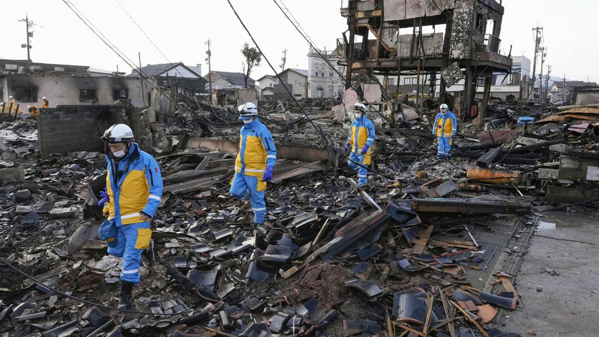 Korban Tewas Gempa Jepang Bertambah Menjadi 202 dan 102 Orang Masih Hilang