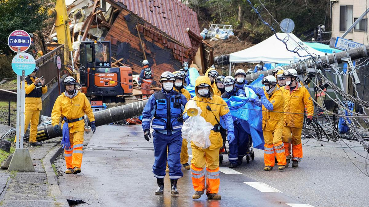 Korban Tewas Gempa Jepang Bertambah Menjadi 100 Orang