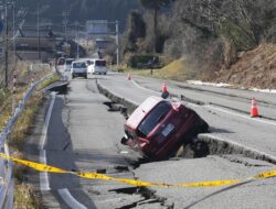 Gempa di Jepang dengan Magnitudo 7,4 Menyebabkan Perubahan 1,3 Meter pada Daratan, dan Terjadi Pergeseran Tanah di Beberapa Lokasi