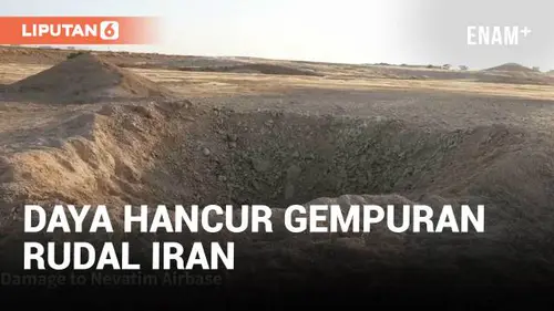 Video: Tampaknya Inilah Kerusakan yang Ditimbulkan Israel Setelah Diserang oleh Rudal Iran