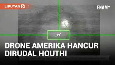 Video: Kelompok Pemberontak Houthi Mengklaim Membantai Drone Milik AS di Marib, Yaman