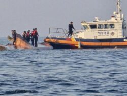 Dua Pelaut Indonesia Tidak Ditemukan Setelah Kapal Penangkap Ikan Korea Selatan Tenggelam di Laut Mokpo