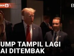 Video: Trump Muncul untuk Pertama Kalinya Setelah Insiden Penembakan