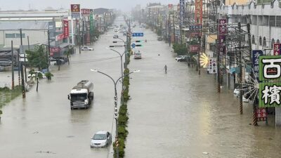 Topan Gaemi Menerjang Taiwan, Kegiatan Sekolah dan Kantor Ditutup