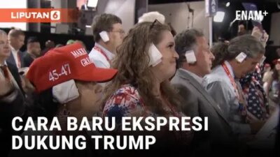 Video: Para Pendukung Trump Membawa Tanda Di Konvensi Nasional Partai Republik