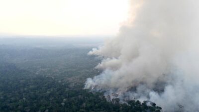 Warga Brasil Mengalami Kesulitan Bernapas Selama Amazon Terbakar