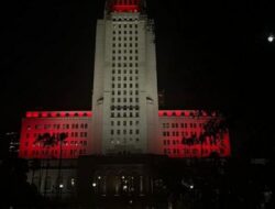 Perdana Cahaya Merah Putih Meriahkan Perayaan HUT ke-79 RI di Balai Kota Los Angeles