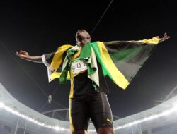 Usain Bolt Mencatat Sejarah dengan Kemenangan Lari Cepat di 3 Olimpiade Berturut-turut pada 14 Agustus 2016