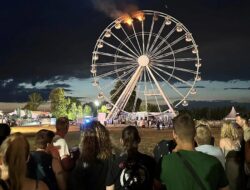 Di Festival Musik Highfield Jerman, Bianglala Terbakar, 23 Orang Luka