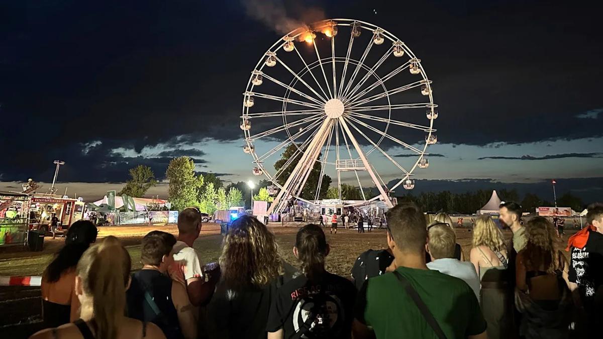 Di Festival Musik Highfield Jerman, Bianglala Terbakar, 23 Orang Luka