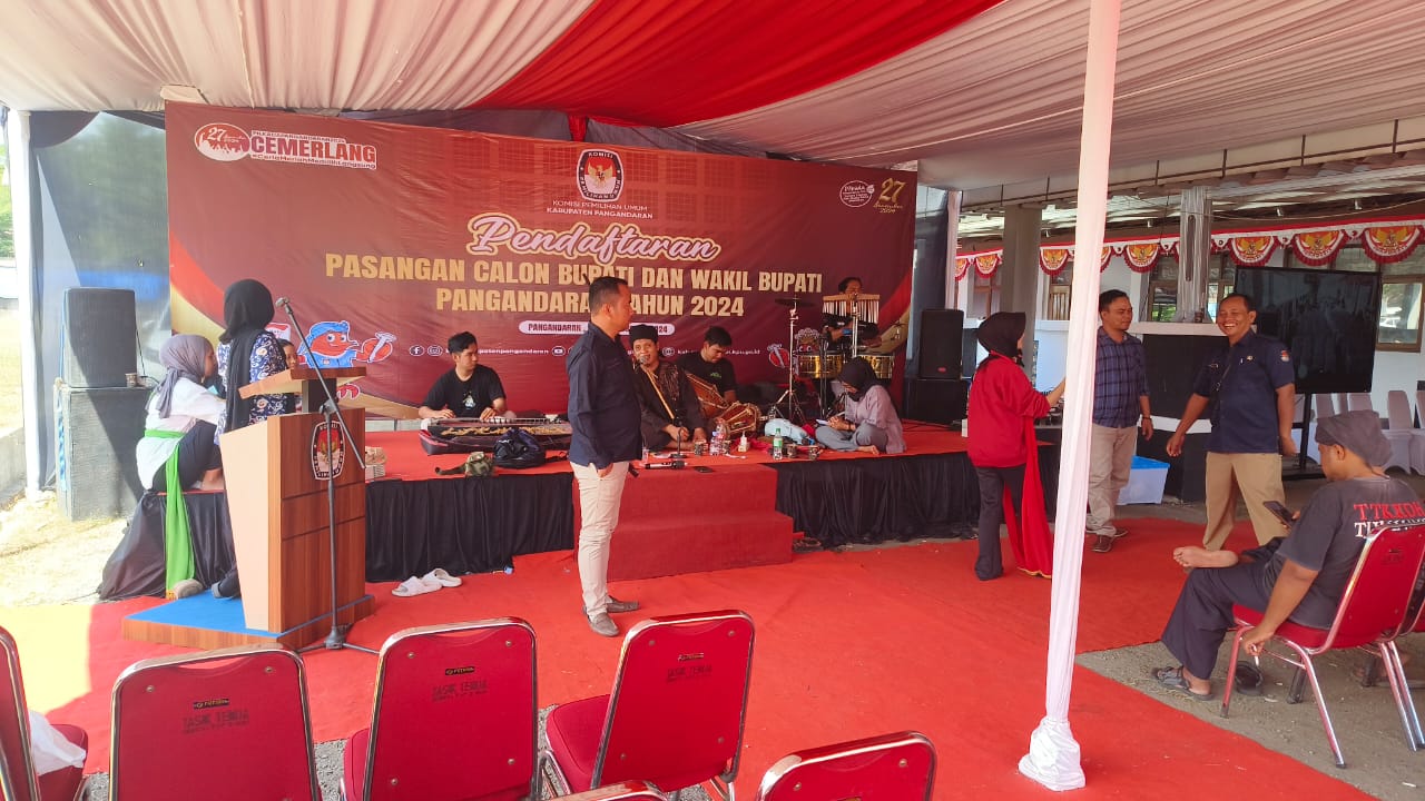 Belum Ada Pendaftar Pilkada 2024 di KPU Pangandaran, H-1