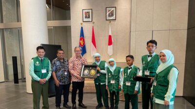 SD Al-Ya’lu Malang Juara 1 SEAMEO Japan-ESD Award 2023 untuk Program Kompor dan Pelet dari Bambu