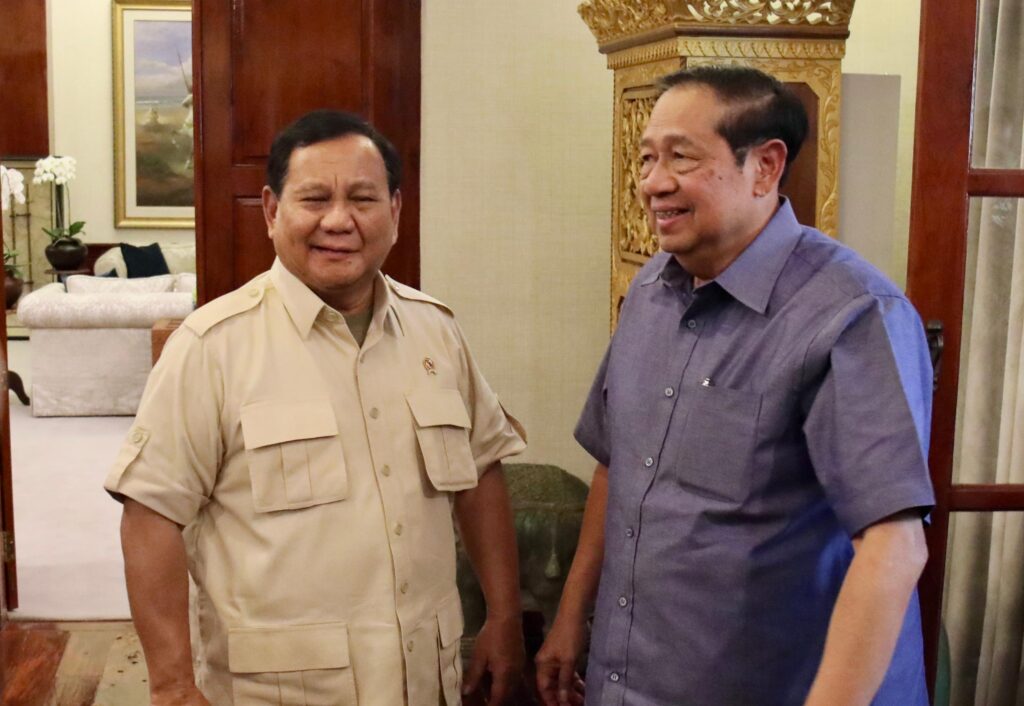 Prabowo Subianto and SBY Share Coffee, Express Optimism for Achieving People’s Welfare