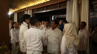 Prabowo Subianto urges members of Gerindra DPR to prioritize loyalty to the people and the Indonesian nation