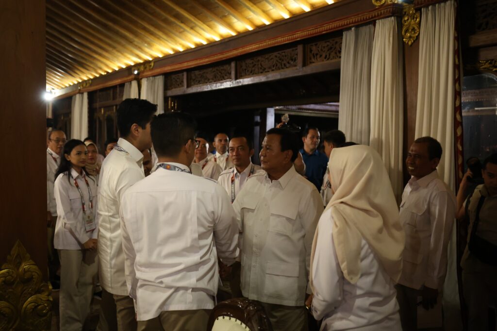 Prabowo Subianto urges members of Gerindra DPR to prioritize loyalty to the people and the Indonesian nation