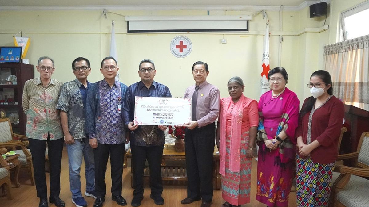 Bantuan untuk Korban Topan Yagi di Myanmar Disalurkan oleh KBRI Yangon