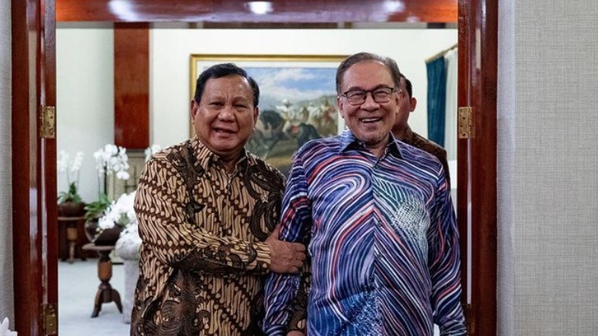 Berkunjung ke Kertanegara, PM Anwar Ibrahim Bertemu dengan Prabowo: Pertemuan dengan Sahabat Sejati dan Saudara Saya