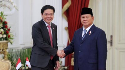 Menteri Singapura Lawrence Wong Mengucapkan Selamat atas Pelantikan Presiden Prabowo Subianto