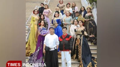 Kebaya Malang: Desainer Andy Sugix Ekspos Karyanya di Hong Kong