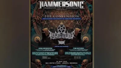 Penampilan Thy Art Is Murder di Hammersonic Convention