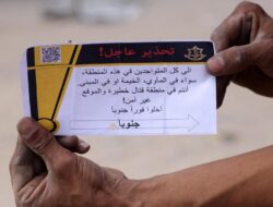 Israel Perintahkan Evakuasi 14 Lingkungan Gaza Utara