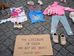 Aktivis Desak Hentikan Perang di Gaza untuk Selamatkan Anak-Anak