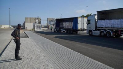 Pertama Blokade Israel: 87 Truk Bantuan Masuk ke Gaza