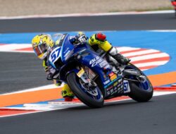 Aldi Satya Mahendra Finis P5 Race 1 WSSP Republik Ceko: Sorotan Utama