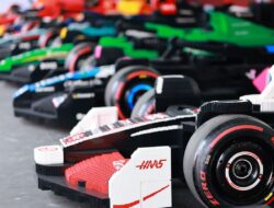 Pembalap Meraikan Parade GP Miami bersama Mobil F1 LEGO