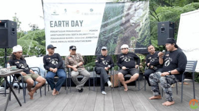 Andy Utama Kampanyekan Pentingnya Pertanian Organik di Arista Montana