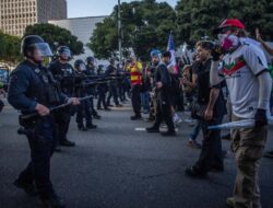Ganda Pasukan Garda Nasional di LA atas Protes Imigrasi Trump