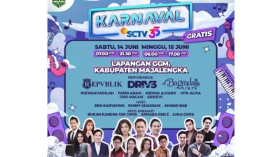 Karnaval SCTV di Majalengka: Musisi dan Artis Sinetron Terkenal!