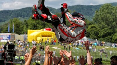 Review Kemenangan Pertama Marquez di MotoGP Italia