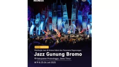 Kolaborasi Musik dan Seni Visual Jazz Gunung BRI Series 1 & 2