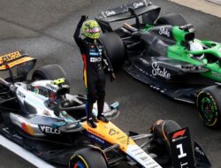 Selebrasi Lando Norris di F1 GP Inggris: Pagar Roboh dan Kemenangan yang Terhenti