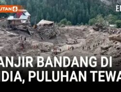 Tragedi Banjir Bandang di Kashmir, India: Puluhan Korban Jiwa