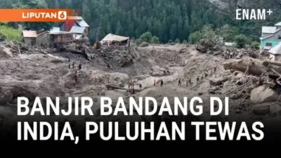 Tragedi Banjir Bandang di Kashmir, India: Puluhan Korban Jiwa