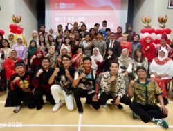 Peringatan HUT ke-80 RI di KBRI Tokyo: WNI Nikmati Sate dan Bakso
