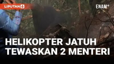 Tragedi Kecelakaan Helikopter: 2 Menteri Tewas