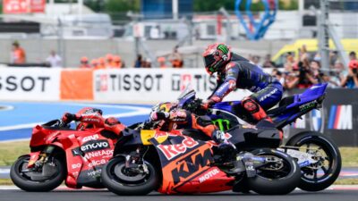 Senggolan Quartararo dan Bastianini Berujung pada Hukuman